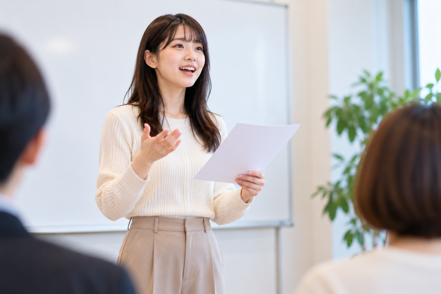 緊張すると早口になる人へ|一文を短く区切って話す