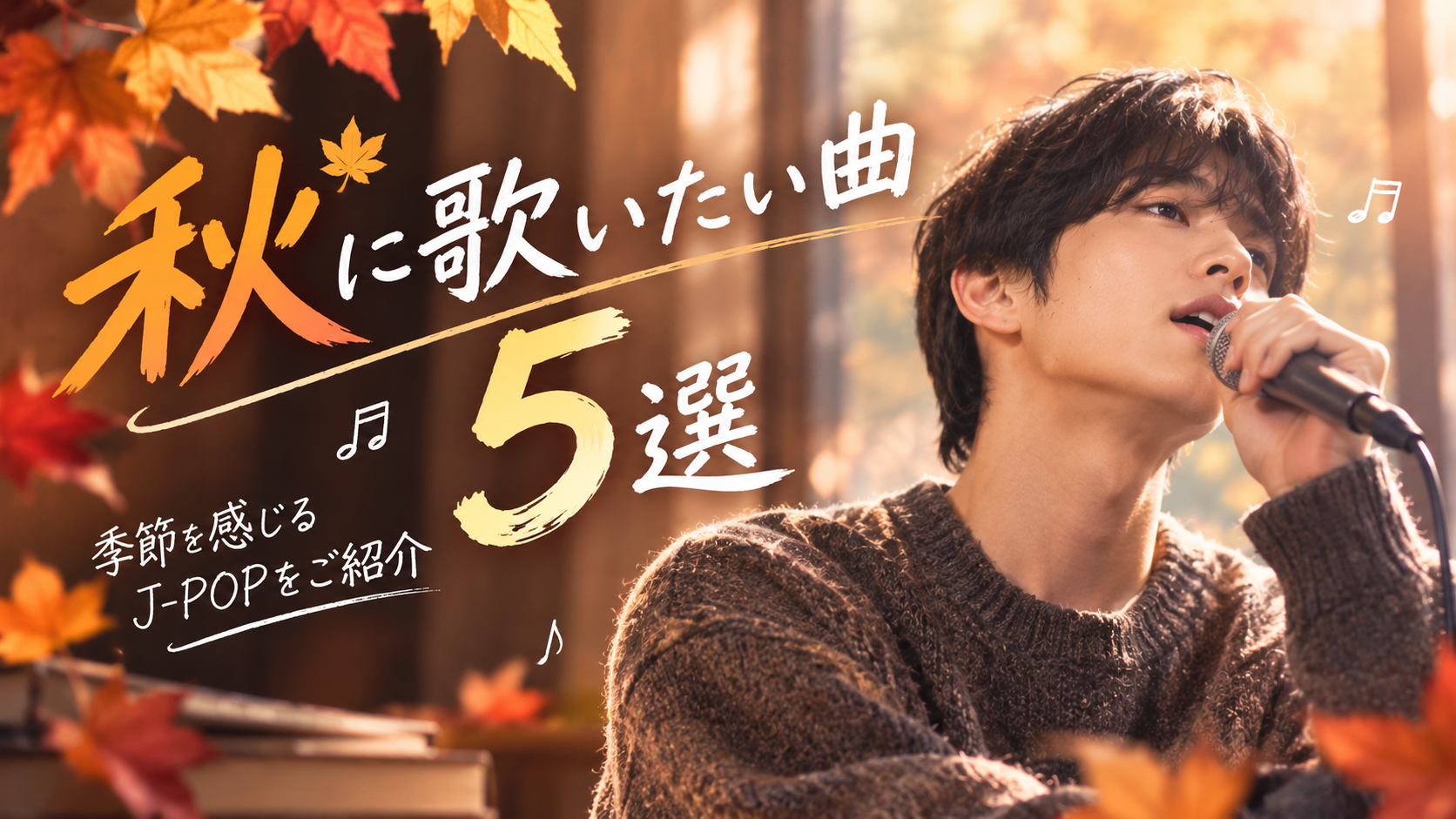 [ナユタス経堂校]🍁 秋に歌いたい曲5選！